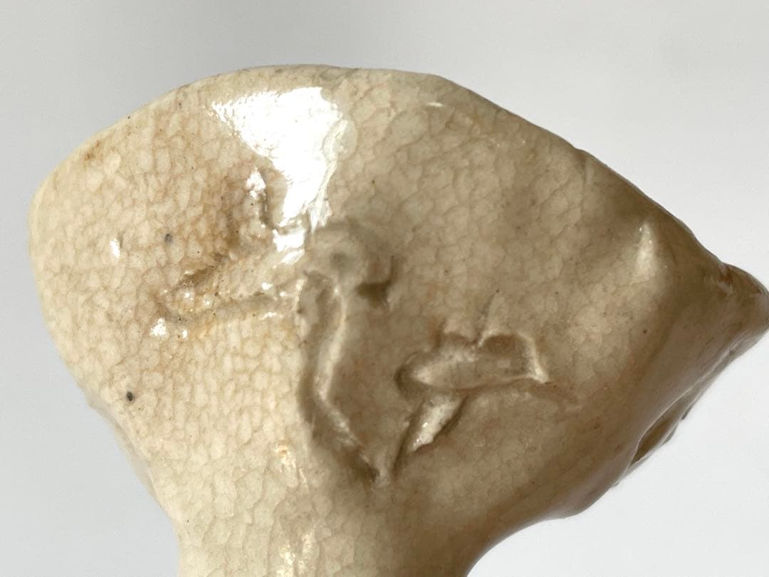 骨董　アンティーク　手捻り　盃　馬上杯　煎茶道具　蓮月焼　ミニチュア　大田垣蓮月