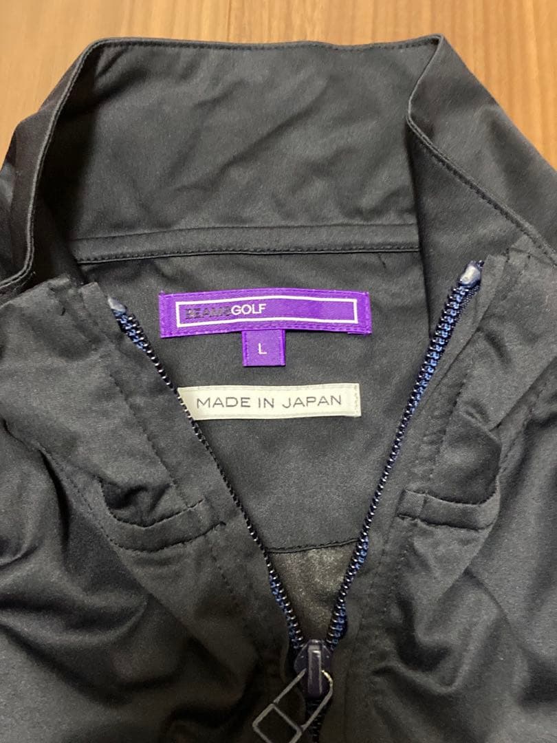 ビームスゴルフ　ウィンドブレーカー　サイズＬ