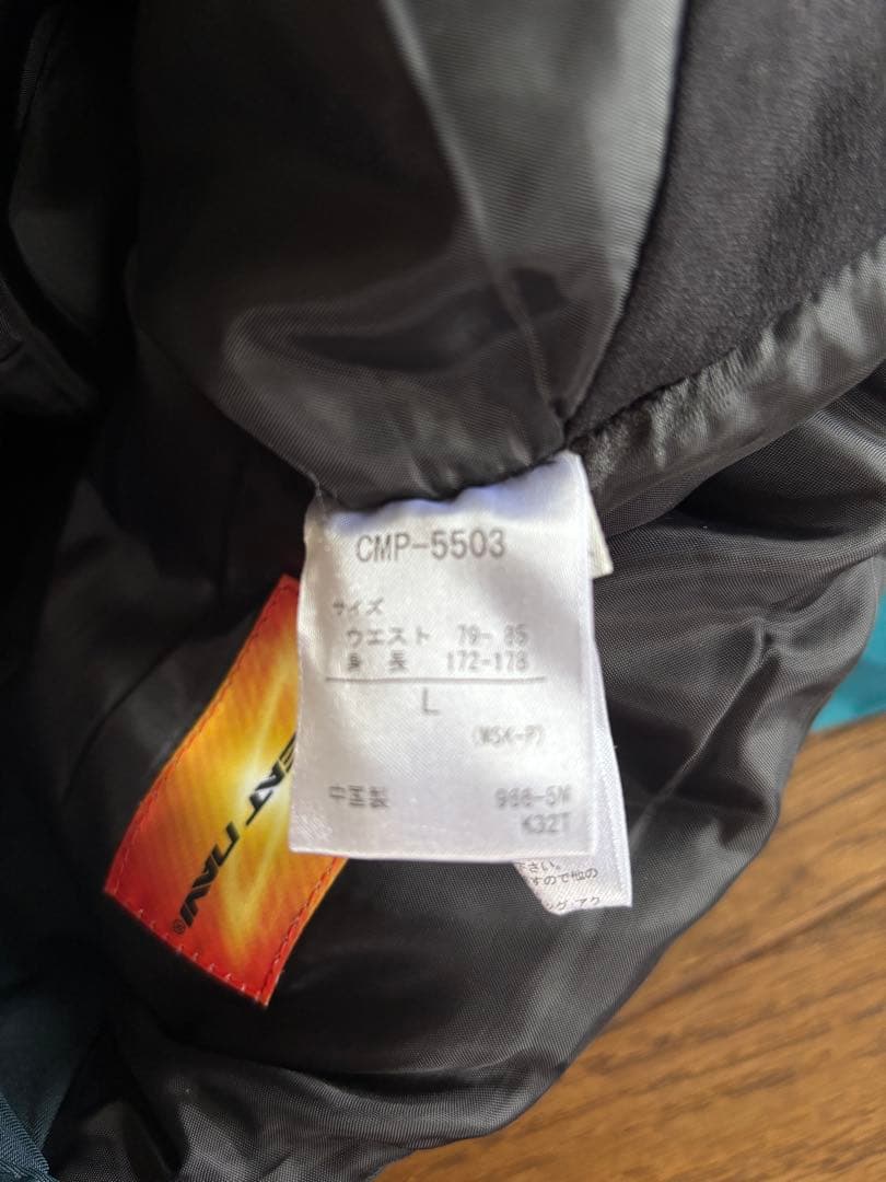 中古品　スキーウェア（クリーニング済）上下セット　DESCENTE　Lサイズ