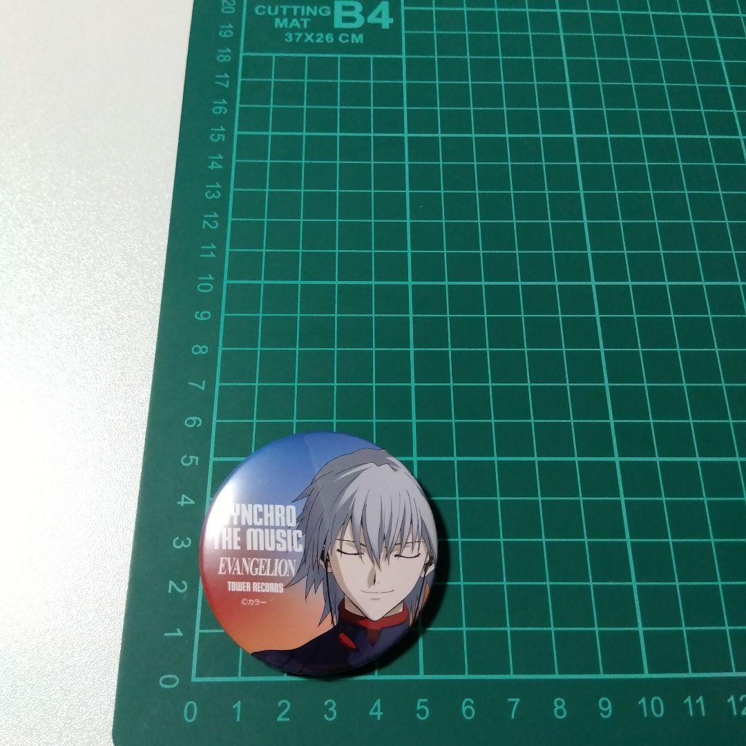 【エヴァンゲリオン】渚カヲル タワーレコード タワレコ 缶バッジ