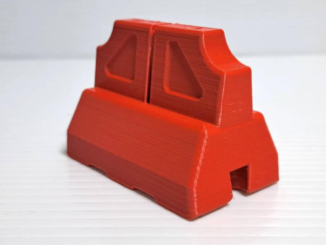 赤白バリケード　1/10RCサイズ　16個セット　WRC風　パイロン　ジオラマ