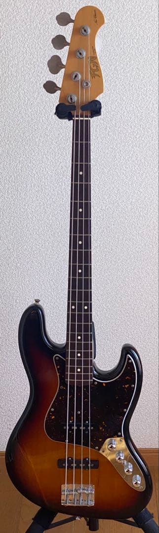 FUJIGEN NCJB-10R/Active-Pro ジャズベースタイプ