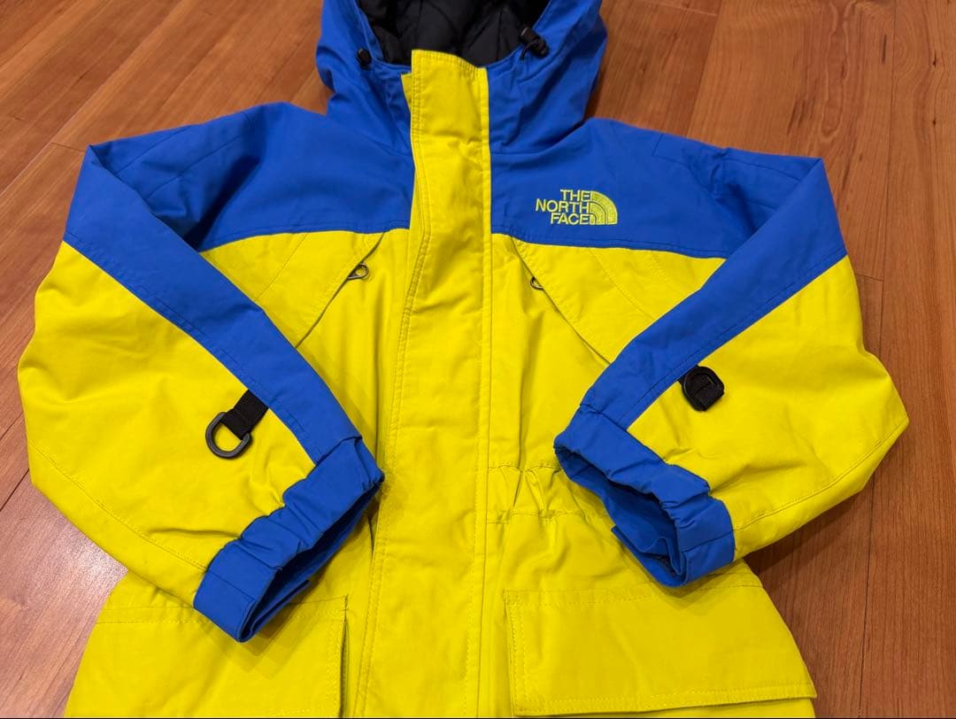 ノースフェイス　雪遊び　スキーウェア　つなぎ　100