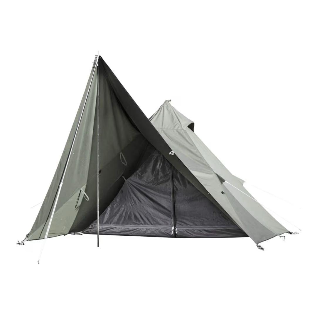 BUNDOK ソロ ティピー 1 BDK-75TC カーキ