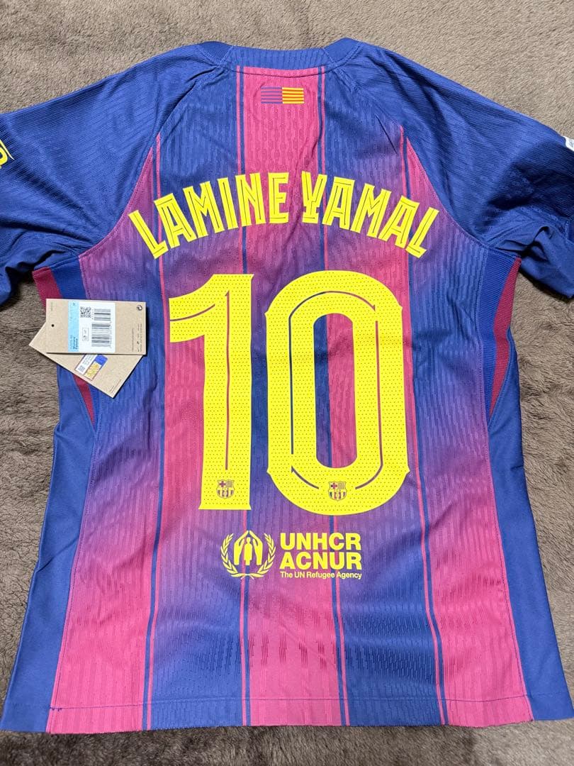 正規品ラミン・ヤマル　25-26オーセンティックユニフォーム