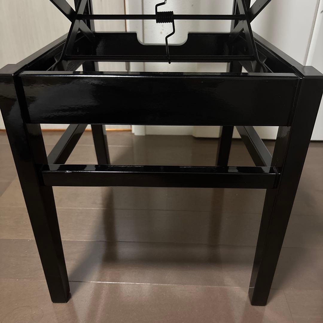 ピアノ　椅子　　トムソン椅子　黒　イス　チェアほぼ未使用❗️