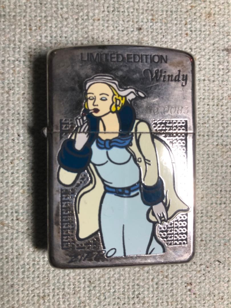 ジッポライター【 Windy 限定版 1996年製】
