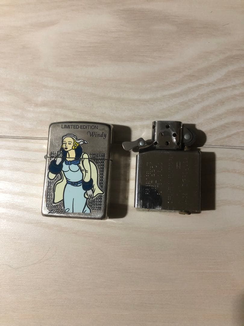 ジッポライター【 Windy 限定版 1996年製】