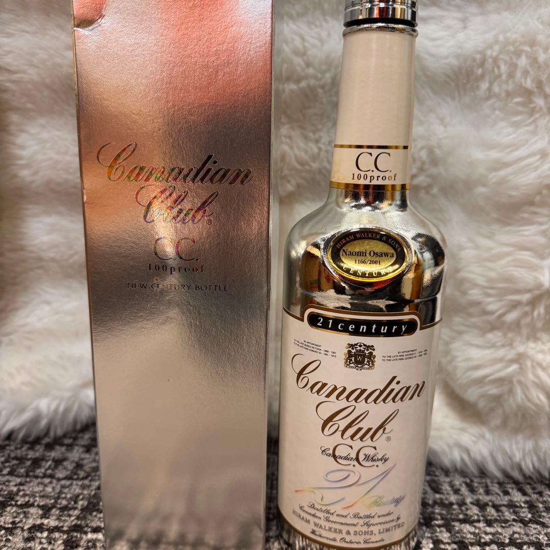 カナディアンクラブ 21Centuryプラチナボトル 世界限定 2001本