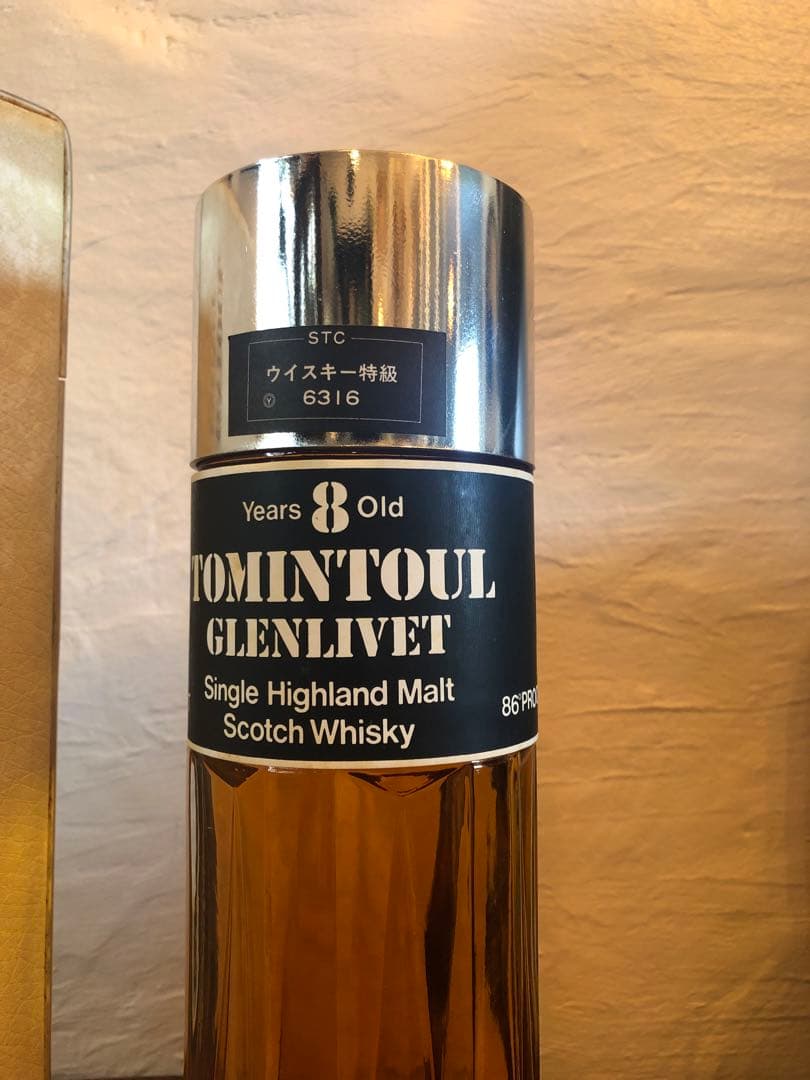 ウイスキー TOMINTOUL GLENLIVET 8 Years Old i119