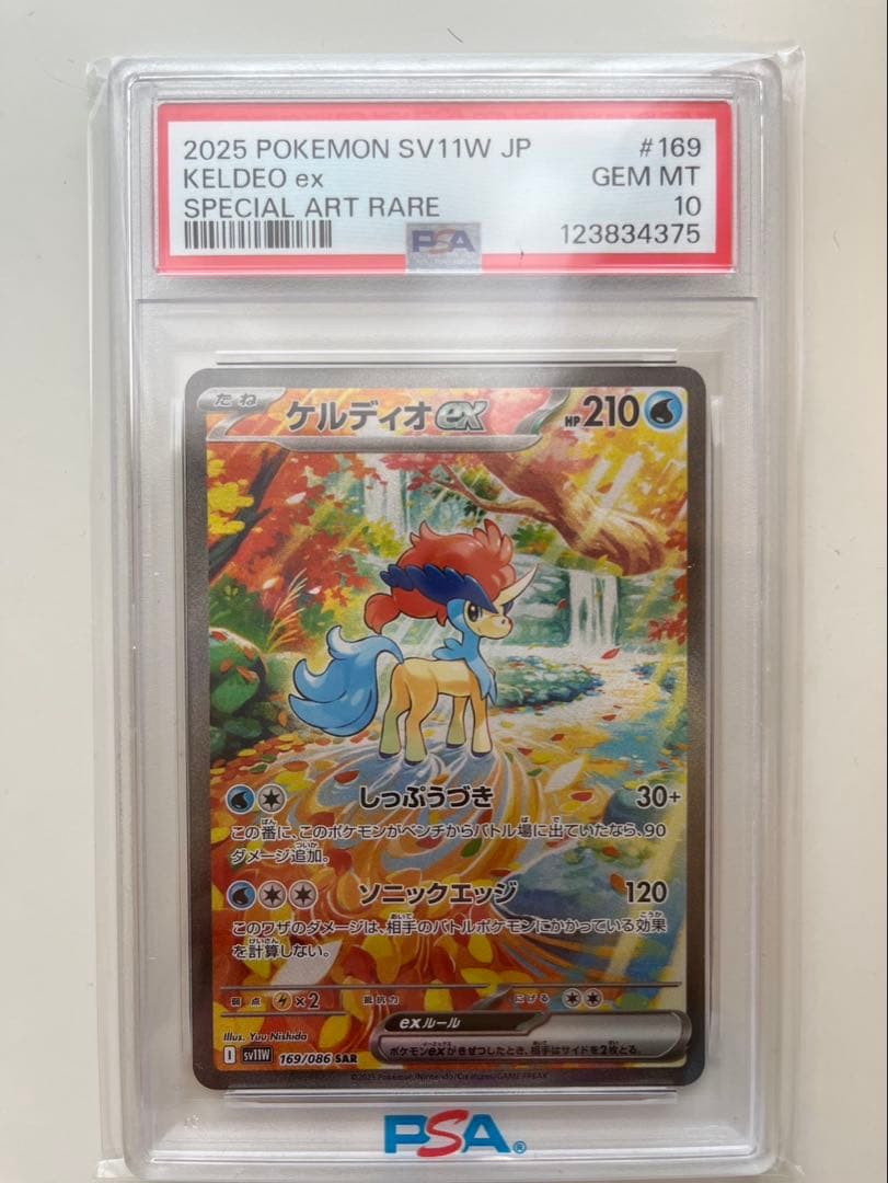 【PSA10】ゲルディオex 【安心鑑定可能】