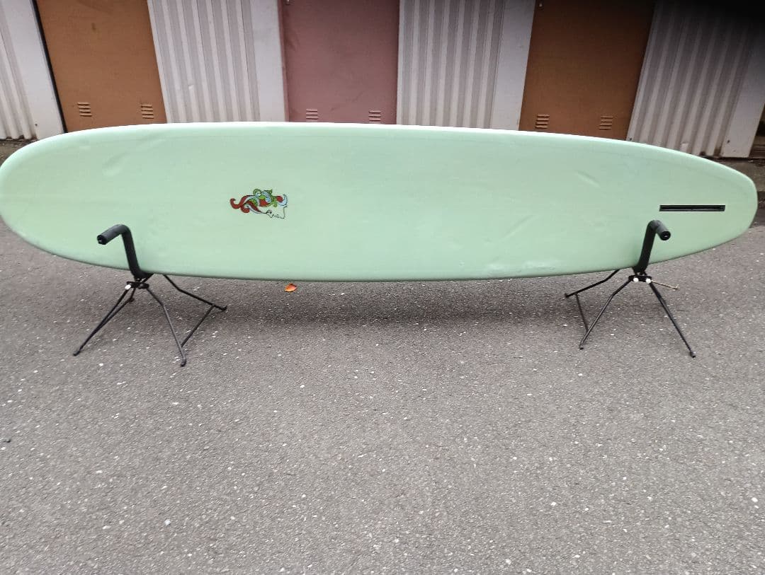 9.6ジョエルチューダーサーフボード　シングルフィンFCSケース付き