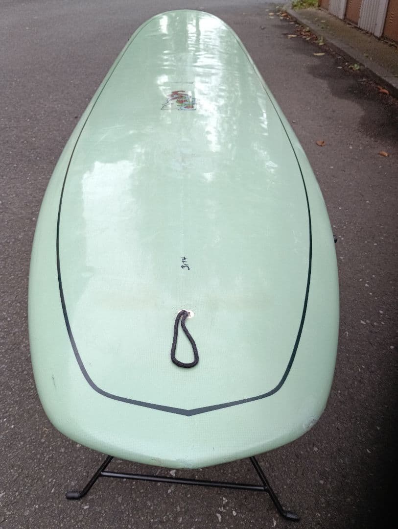 9.6ジョエルチューダーサーフボード　シングルフィンFCSケース付き