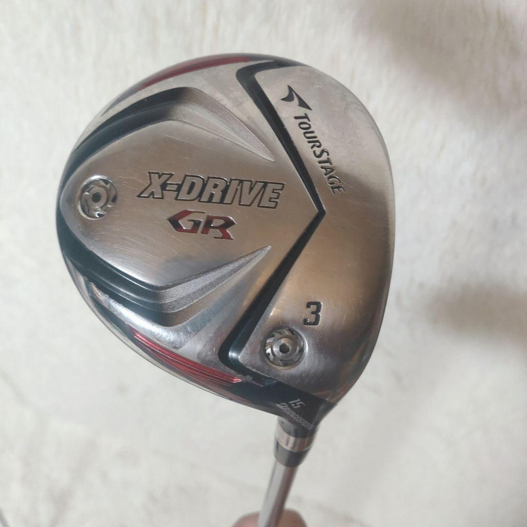 TOURSTAGE X-Drive GR 1W 3W 5W 7Wセット　中古