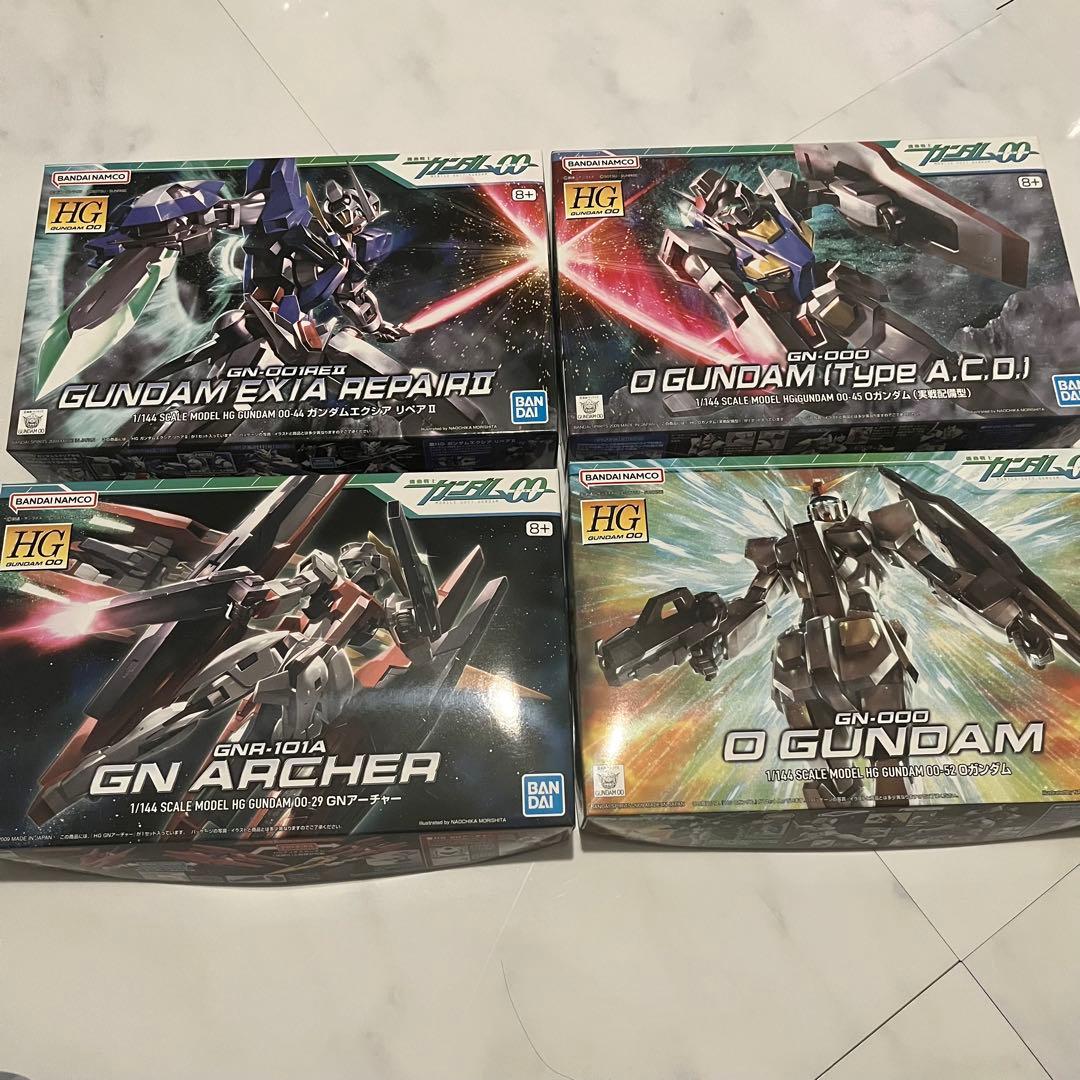 ガンプラ OOダブルオー4点まとめ売り