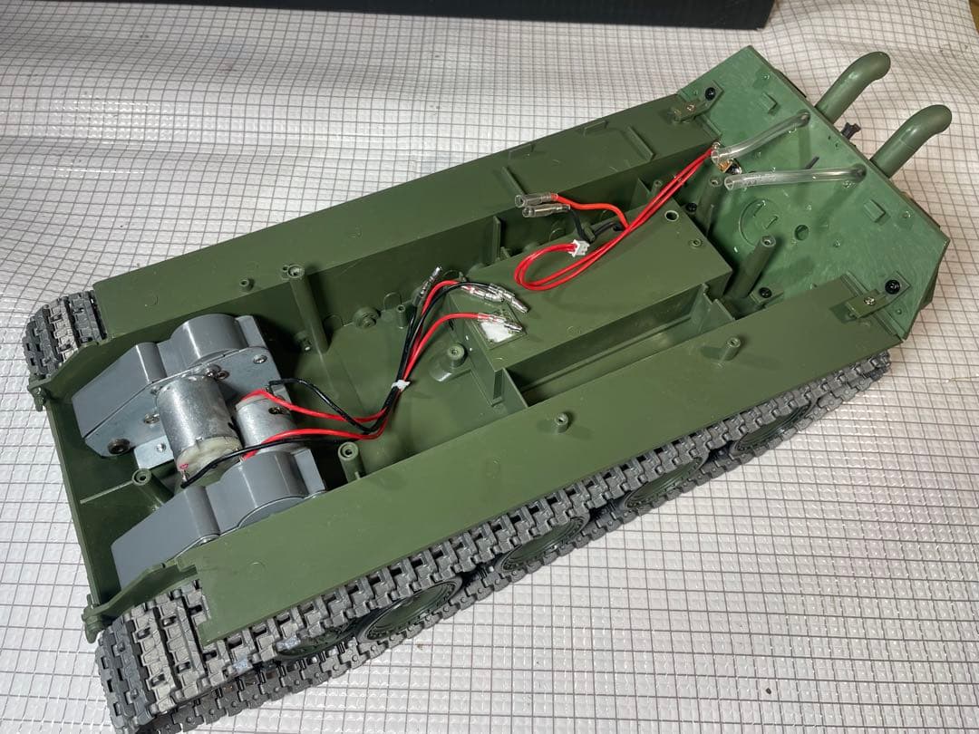 最新プロ2！ヘンロン1/16 Ver-7.0【JAGDPANTHER】シャーシー