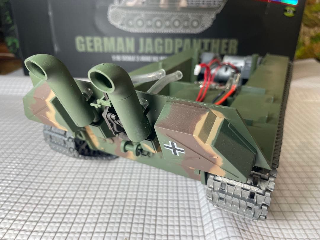 最新プロ2！ヘンロン1/16 Ver-7.0【JAGDPANTHER】シャーシー