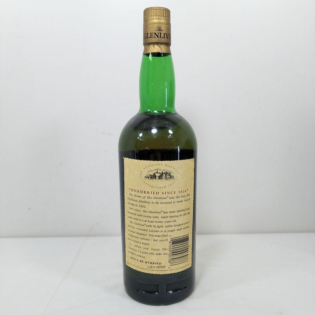 未開栓　古酒　The GLENLIVET　12年　ウイスキー