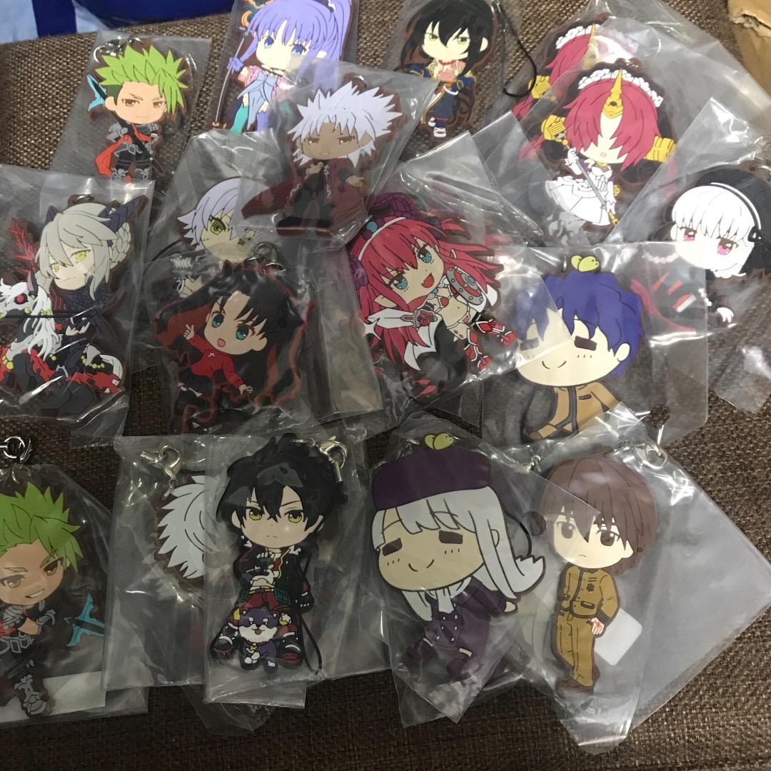 fate fgo ラバーストラップ 大量