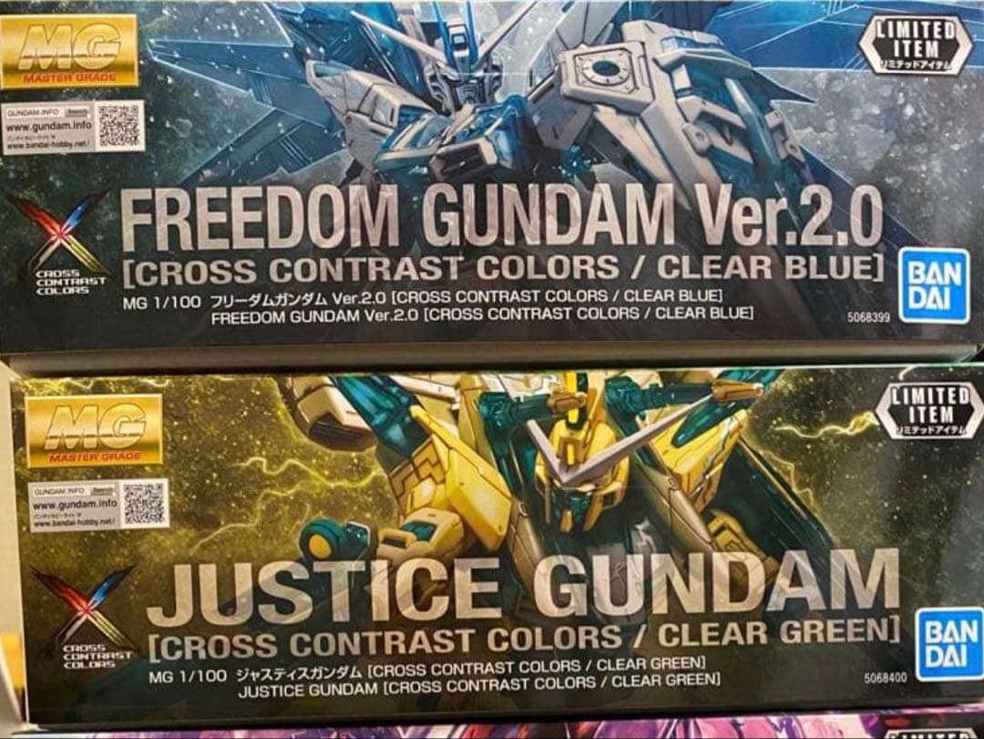 U*ラ様 クロスコントラスト　フリーダムガンダム ジャスティスガンダム