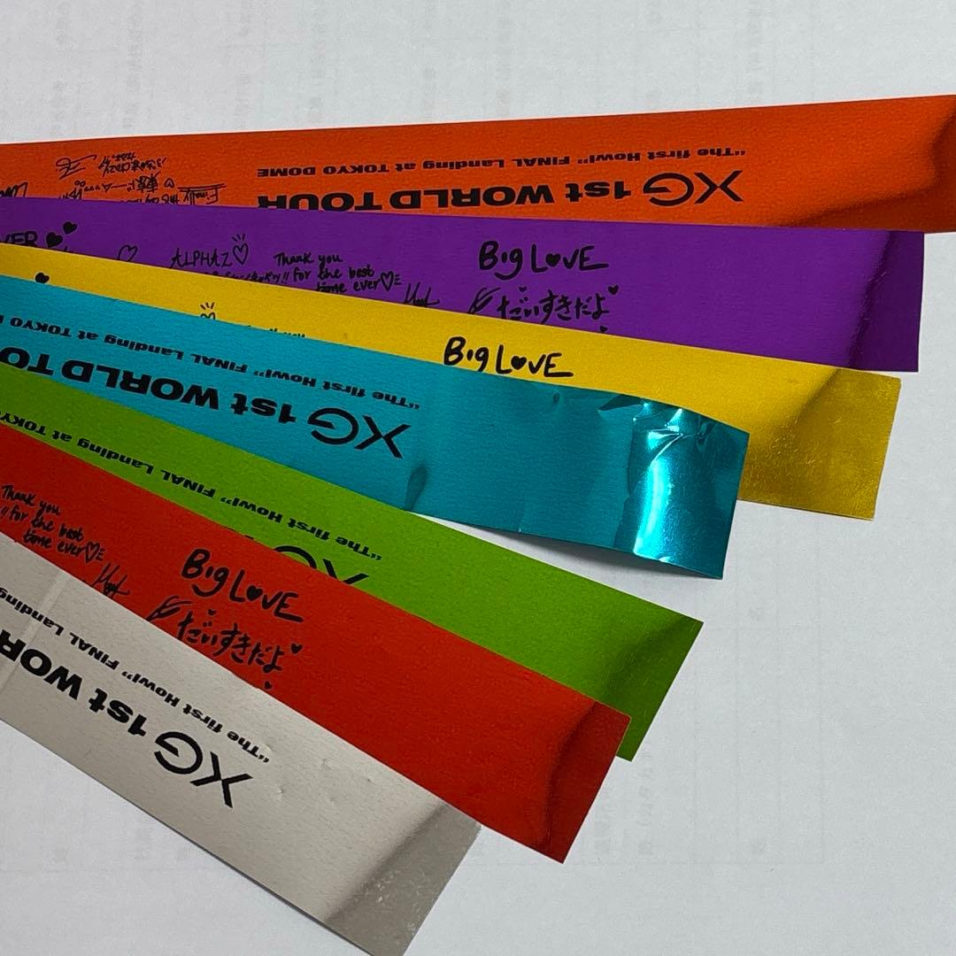 XG 東京ドーム 銀テ　コンプ　セット