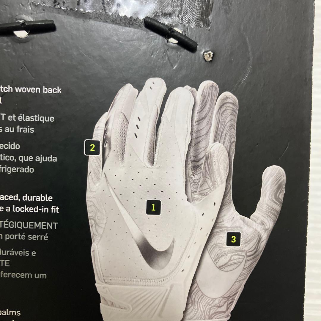 送料無料 新品 NIKE アメフト グローブ VAPOR JET 3XL