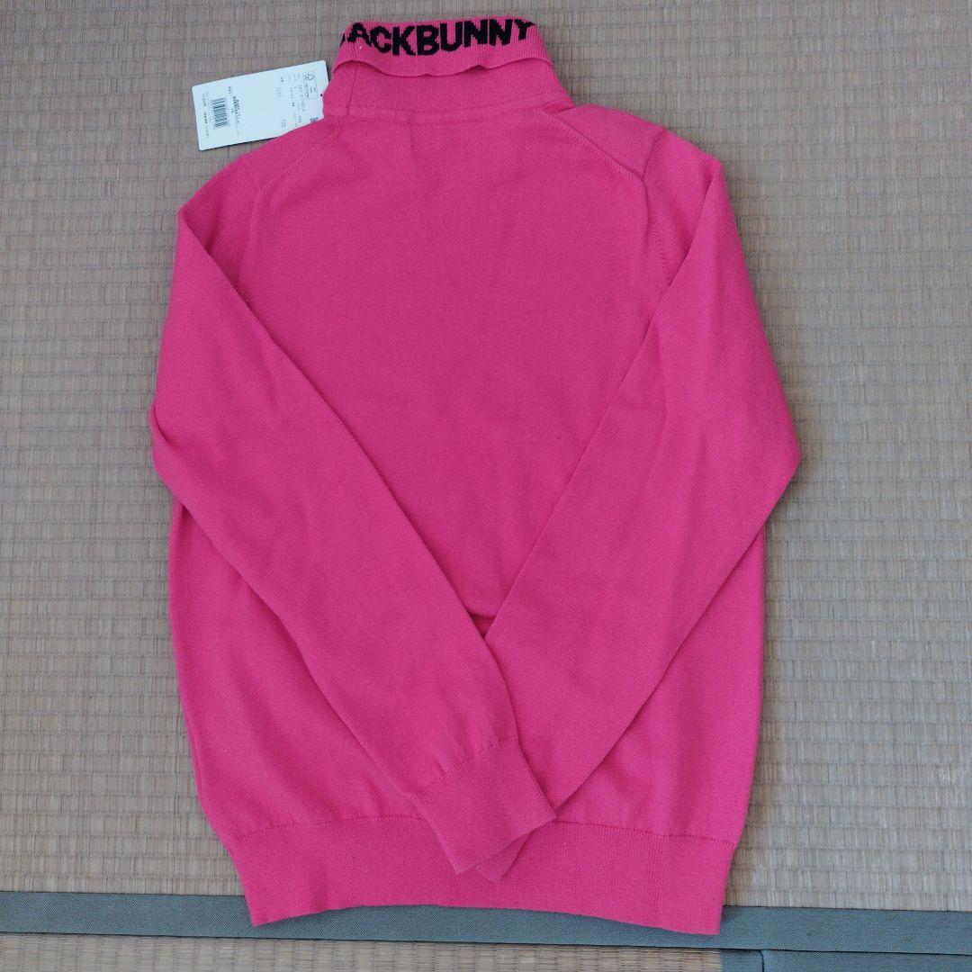 JACK BUNNY ピンク タートルネックセーター