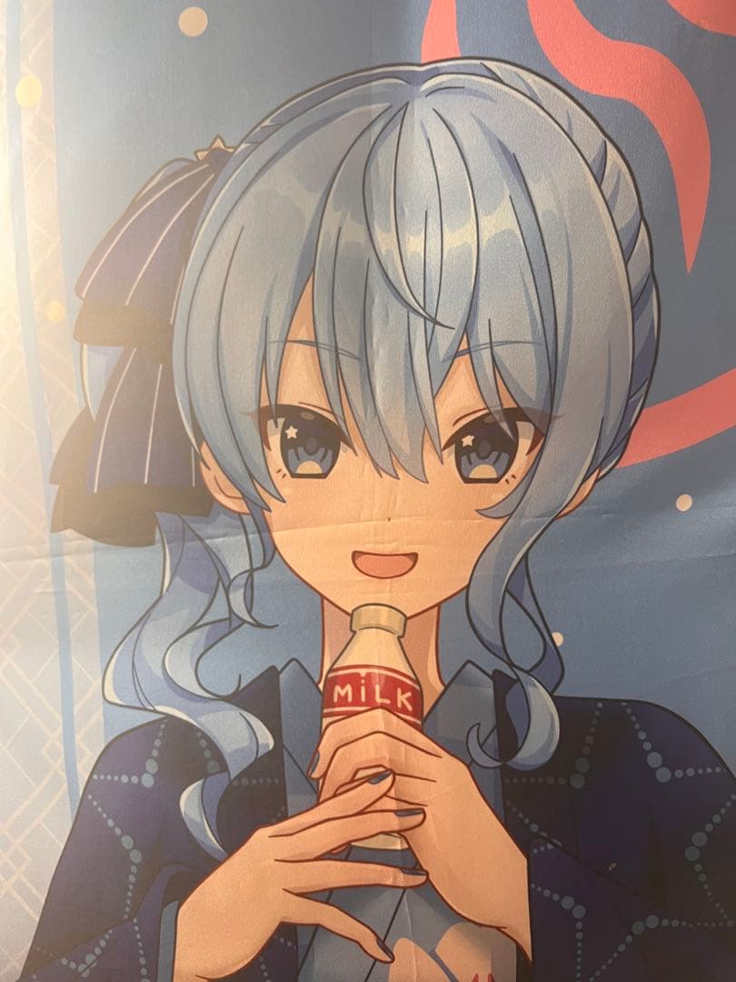 ホロライブ 極楽湯 星街すいせい のぼり ※値段交渉あり