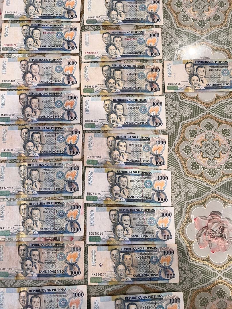 フィリピン1000ペソ古いフィリピンの紙幣