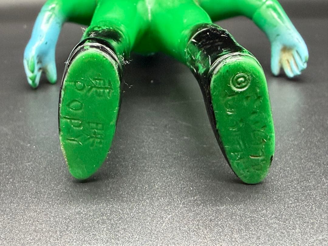 【希少】ポピー 超人バロム・ワン　 ソフビ 当時物