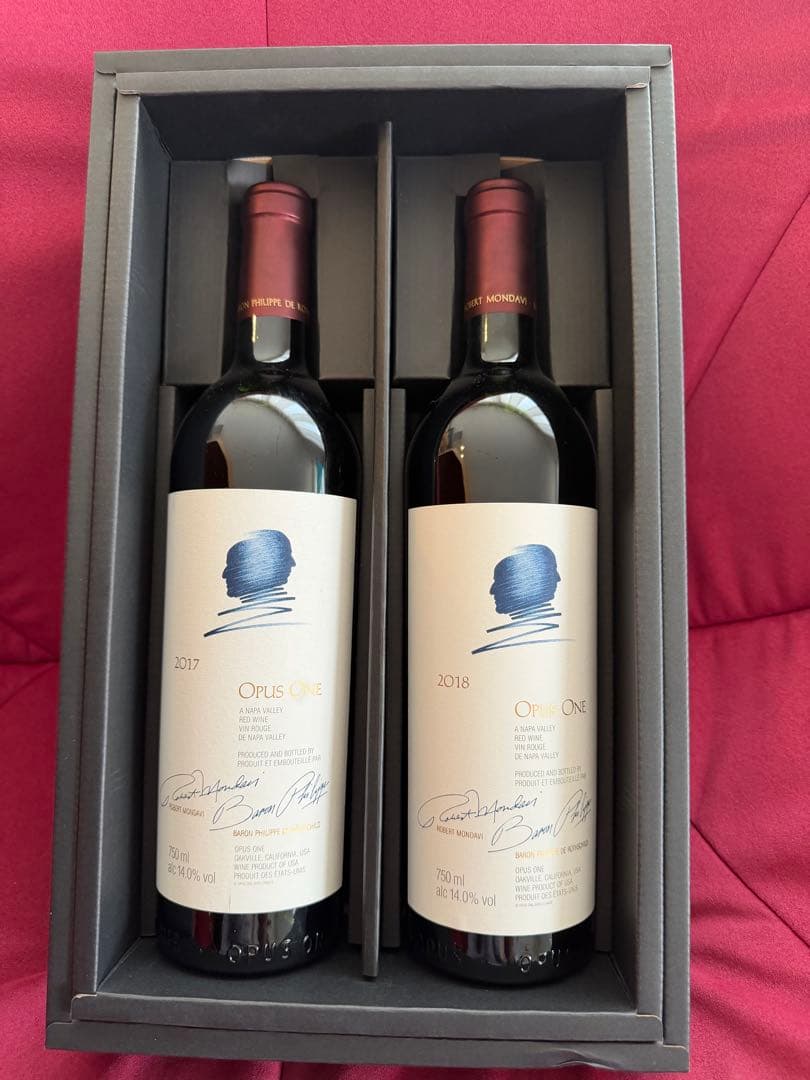 オーパスワン2017&2018 2本セット