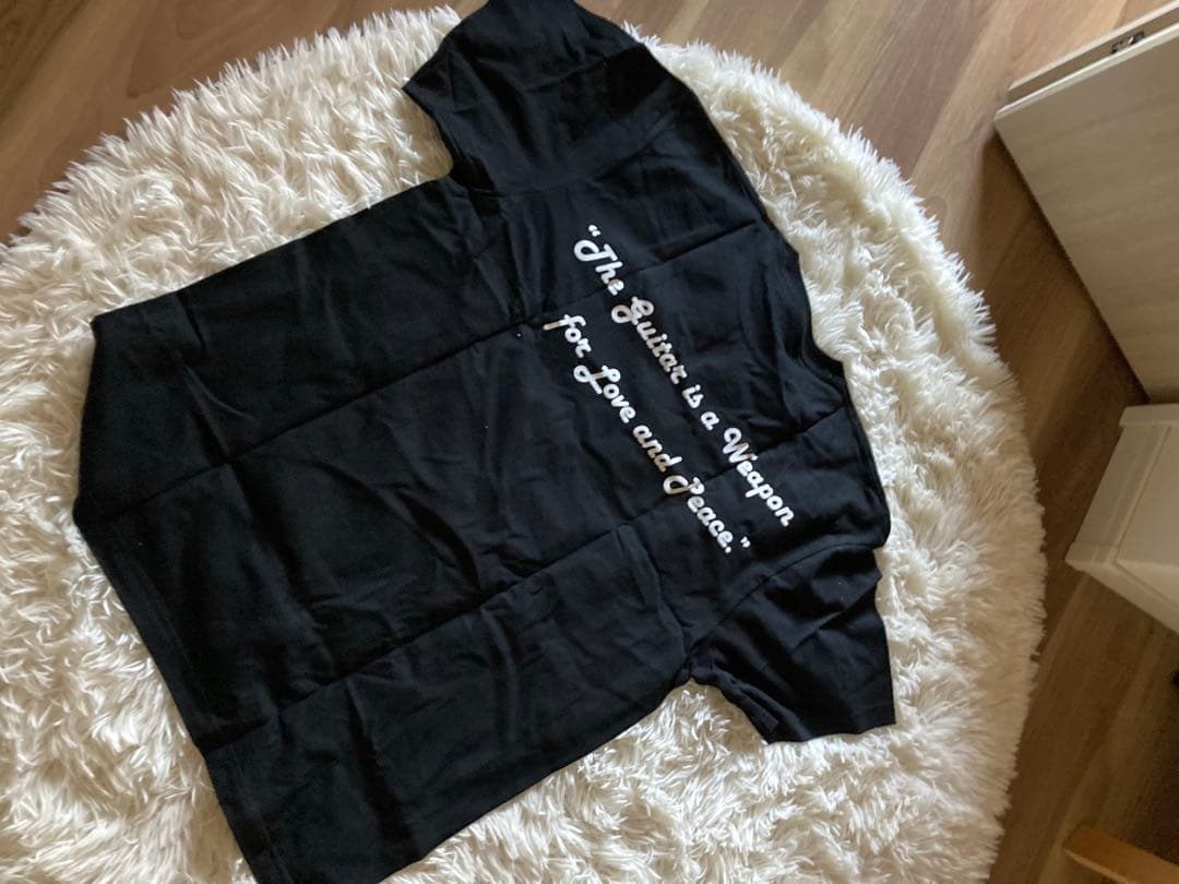 未使用 シーナアンドロケッツ黒色 Tシャツ XLサイズ ロゴ入りキャップ付き