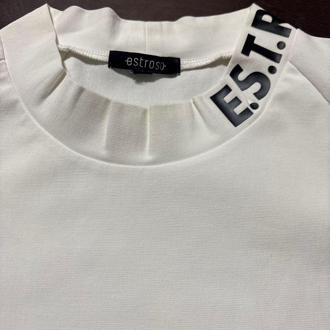 ホワイト 半袖シャツ estroso