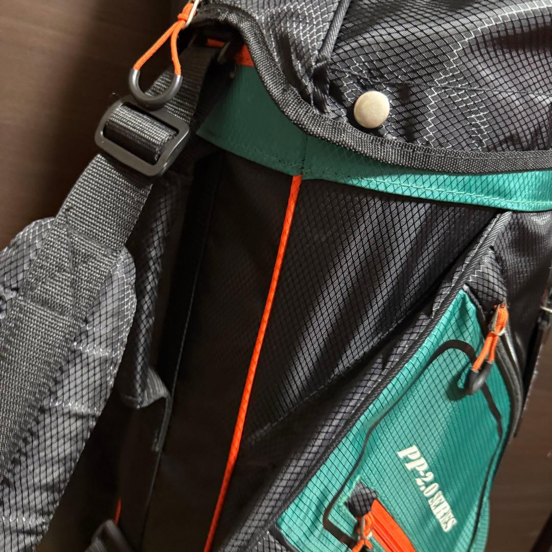 現行品 PYKES PEAK キャディバッグ ゴルフ PPS-0 SERIES