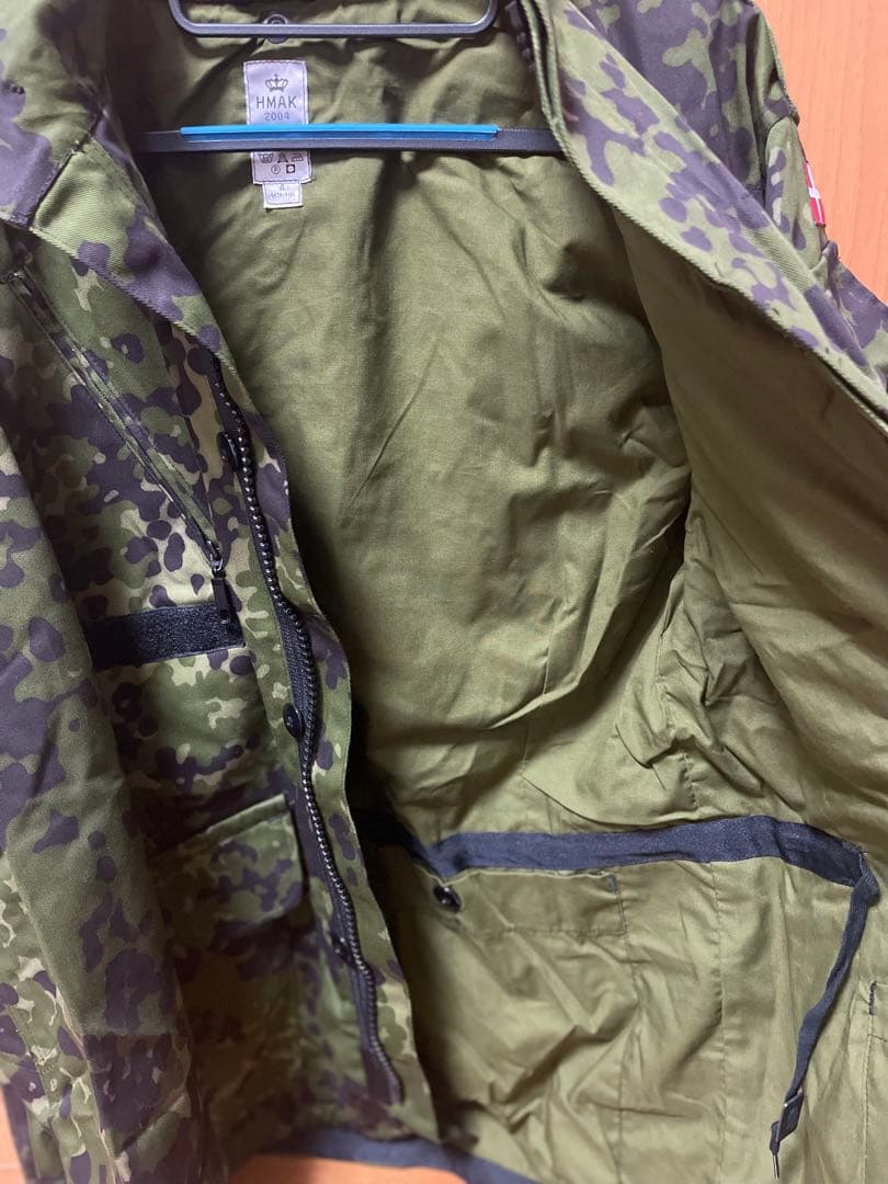 実物　デンマーク軍　HMAK M84 コンバットジャケット　サバゲー　希少
