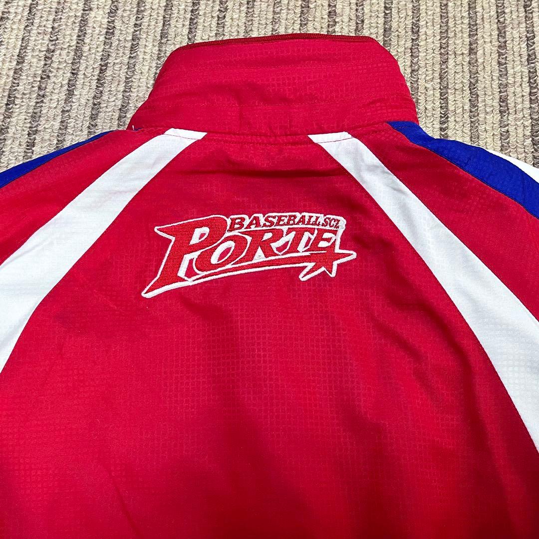 PORTE ポルテ 野球スクール グランドコート グラコン ジャンパー 光沢