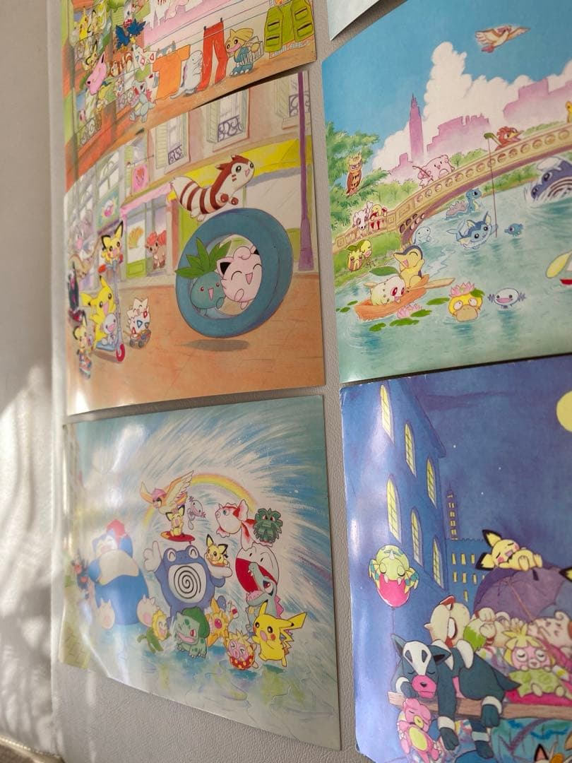 【当時品】ポケモン 金銀 クリスタル 予約特典 ポストカード おまけ付き