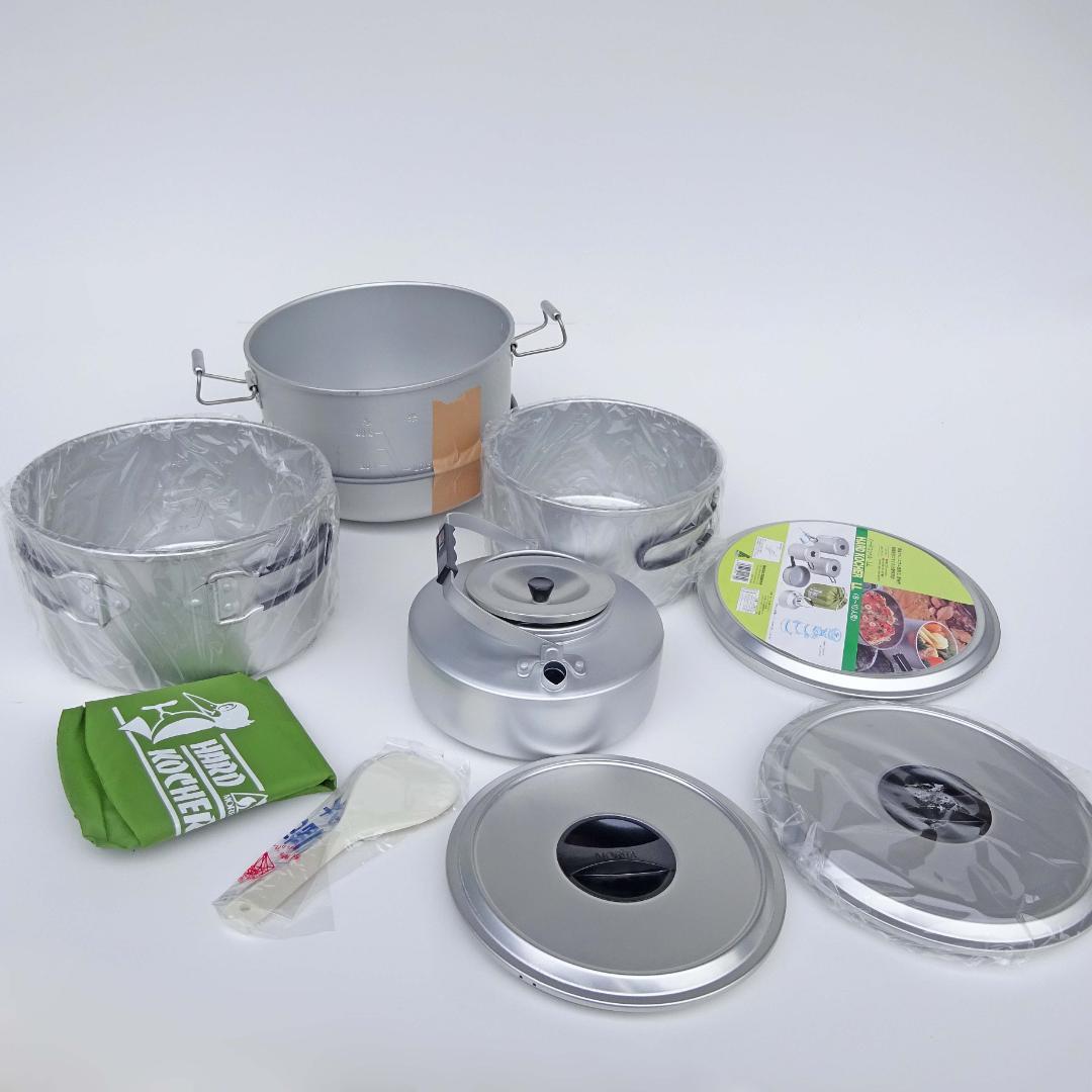 未使用　ＭＯＲＩＴＡ森田製作所ハードコッヘルアルミクッカー8人-10人用LL