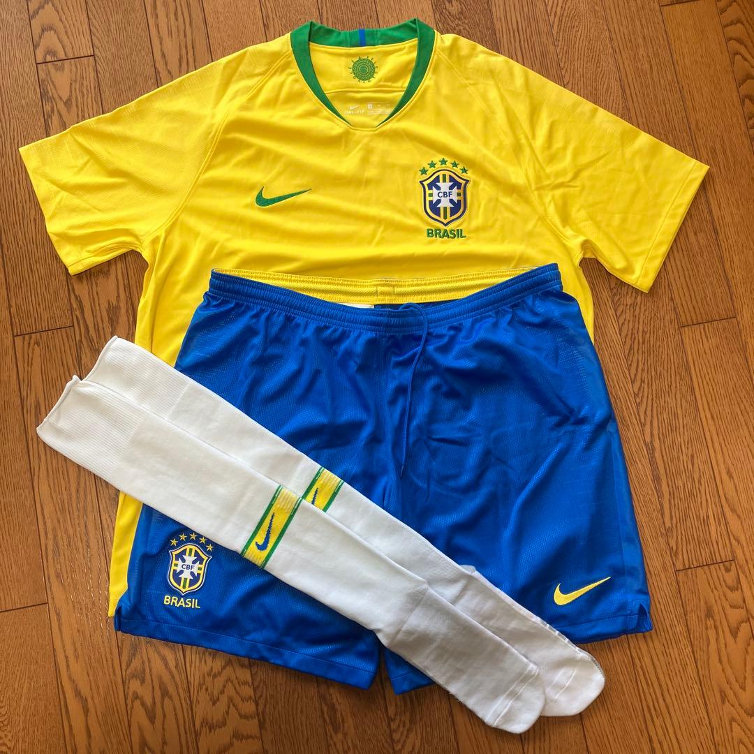 NIKE 2018ブラジル代表ユニフォーム一式 XL 未着用