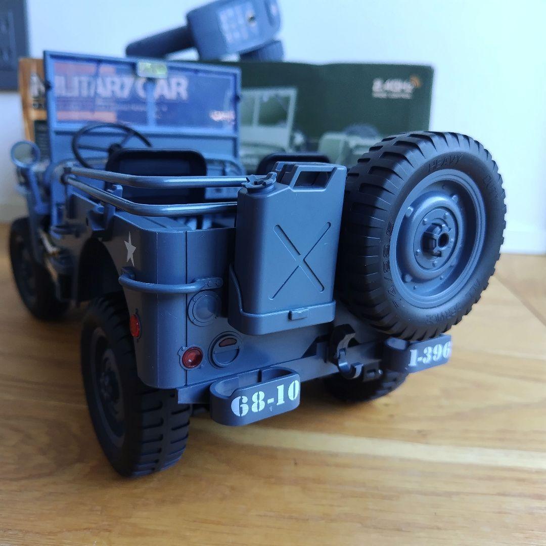 【MASU】JEEP Military 1/10 RTR ジープ グレー
