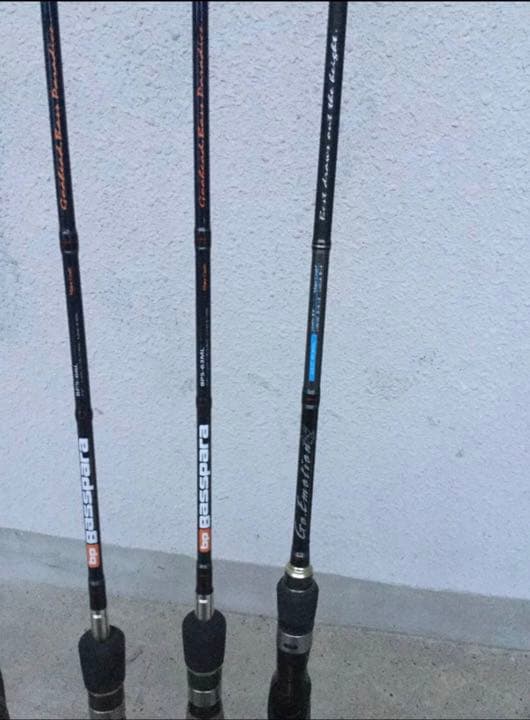 ★メジャークラフト バスパラ他 バスロッド4本セット！引き取り限定