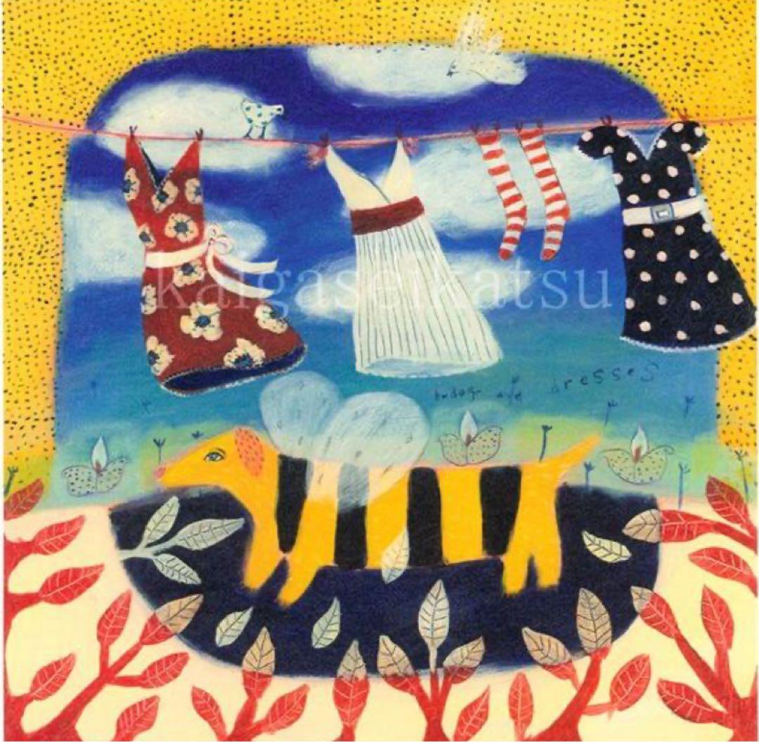 カレンホイプティング・ ビードックとドレス 版画 514/800