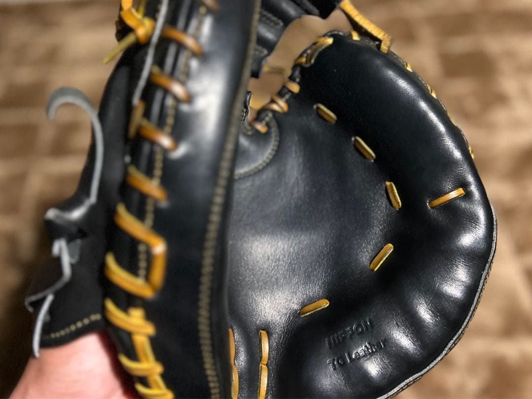 【極上品】YGS 812V 硬式用 キャッチャーミット TGレザー