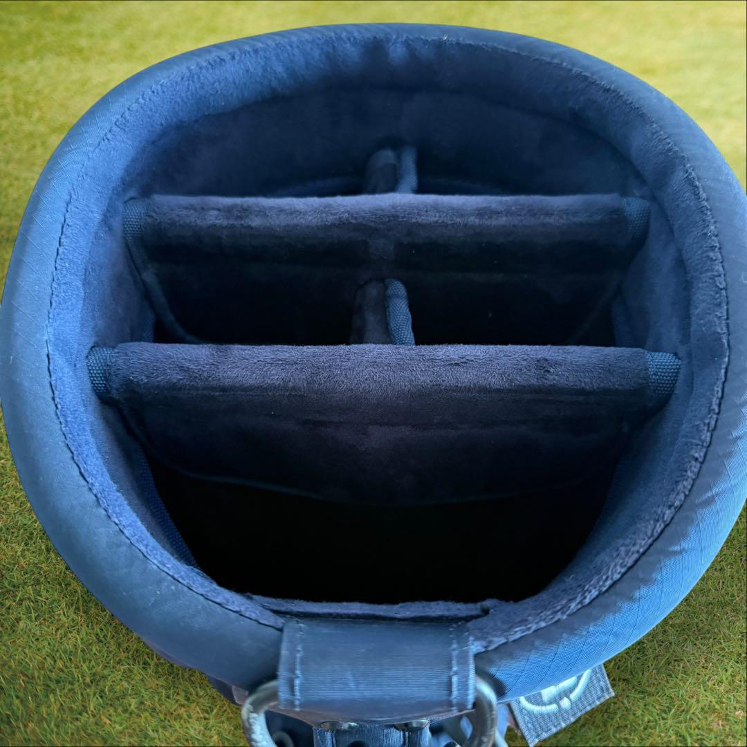 ブリーフィング　キャディバッグ　ネイビー　CR-6 紺 軽量　ユニセックス