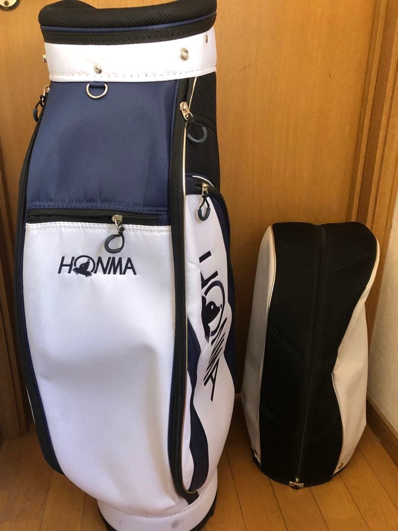 【送料込み】廃盤希少品　軽量ホンマ　キャディバッグ 8.5型 メンズ