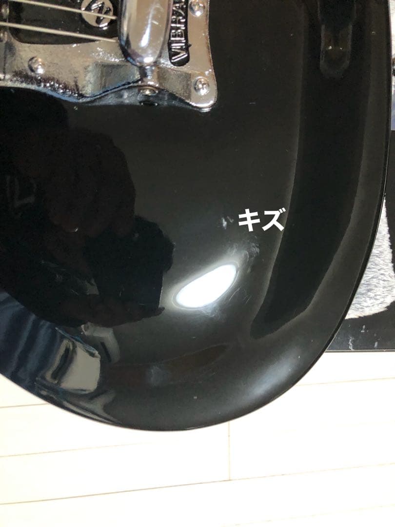 黒雲ベンチャーズモズライト　ベアリング入りブリッジ　モズライト専用ハードケース付