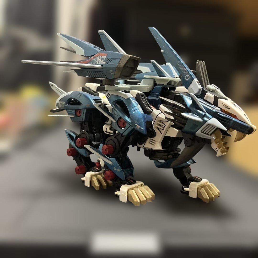 ゾイド　ライガーゼロ　イエーガー&シュナイダーユニット　ペイント品　セット