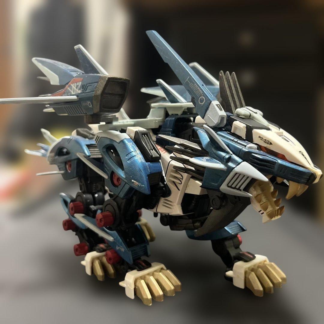 ゾイド　ライガーゼロ　イエーガー&シュナイダーユニット　ペイント品　セット