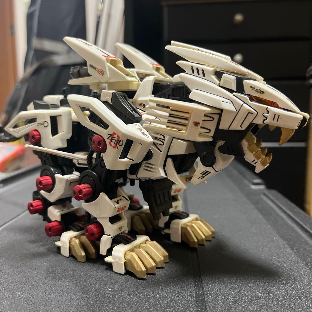 ゾイド　ライガーゼロ　イエーガー&シュナイダーユニット　ペイント品　セット