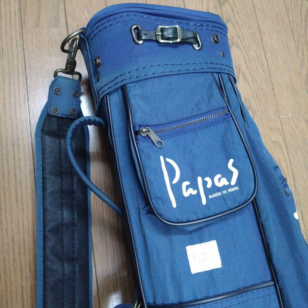 パパス　papas ゴルフバッグ　キャディーバッグ